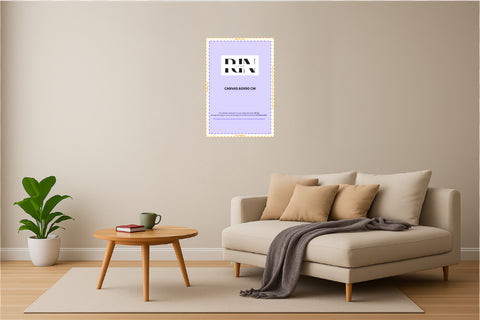 Leinwandbild - Leinwandbild Hochformat 2cm